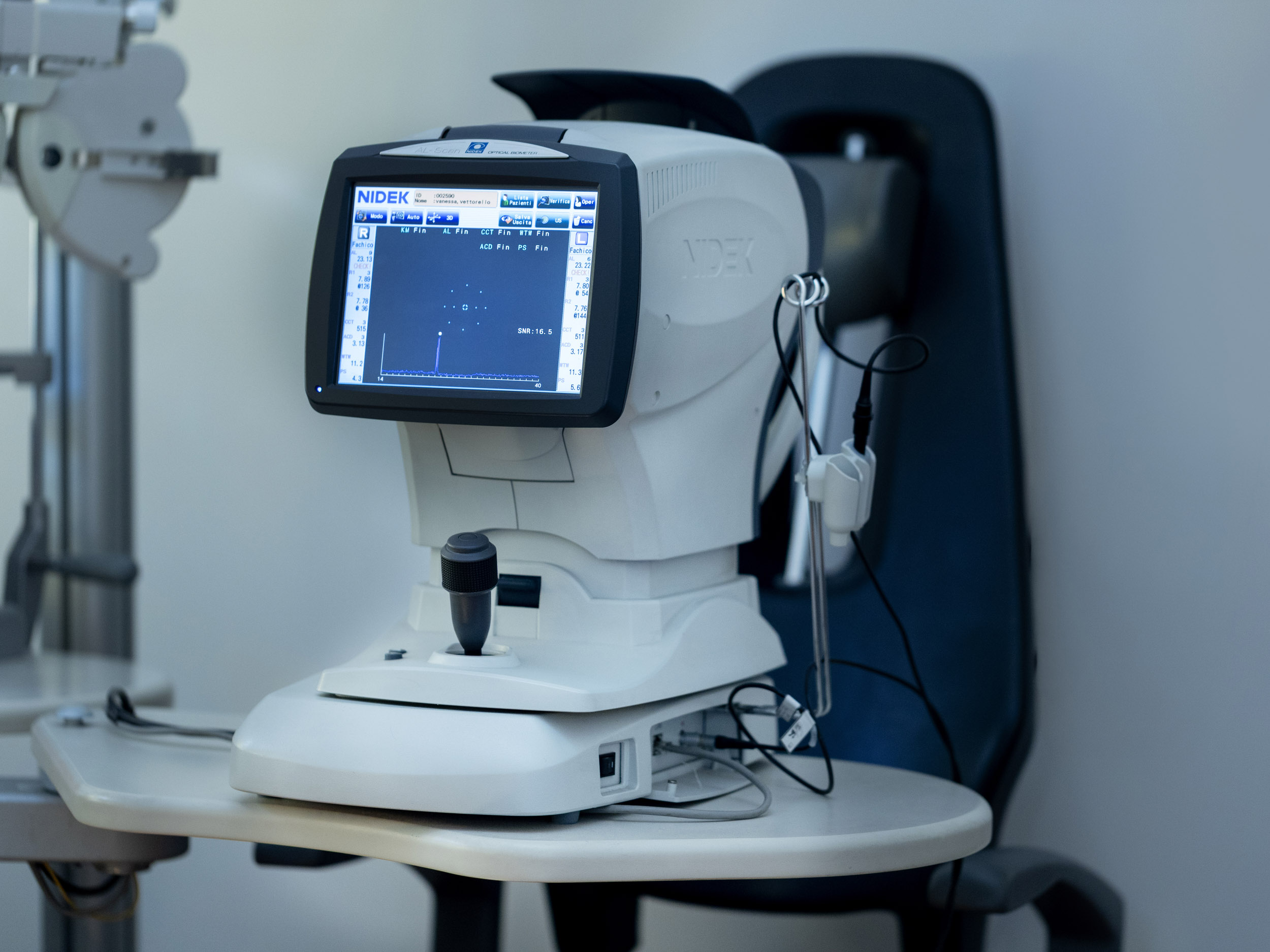 Biometro ottico e ad ultrasuoni Nidek